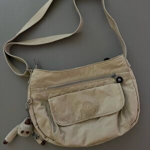 Kipling Beige Crossbody Bag